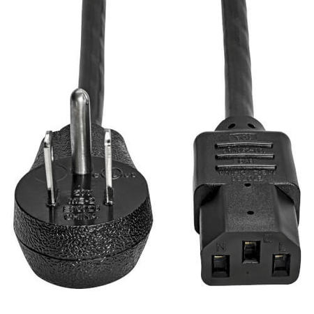 TRIPP LITE Computer Power Cord Right-Angl, P007-002-15D P007-002-15D